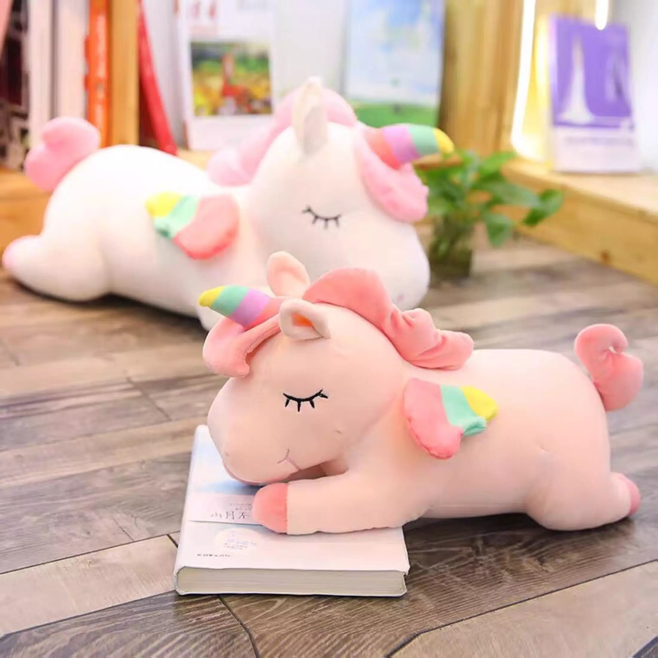 Gối Mền 3 Trong 1 Gấu Bông Kỳ Lân Dài 60cm, Gấu Bông Pony Nhập Khẩu, Hình Như Nào Mẫu Như vậy