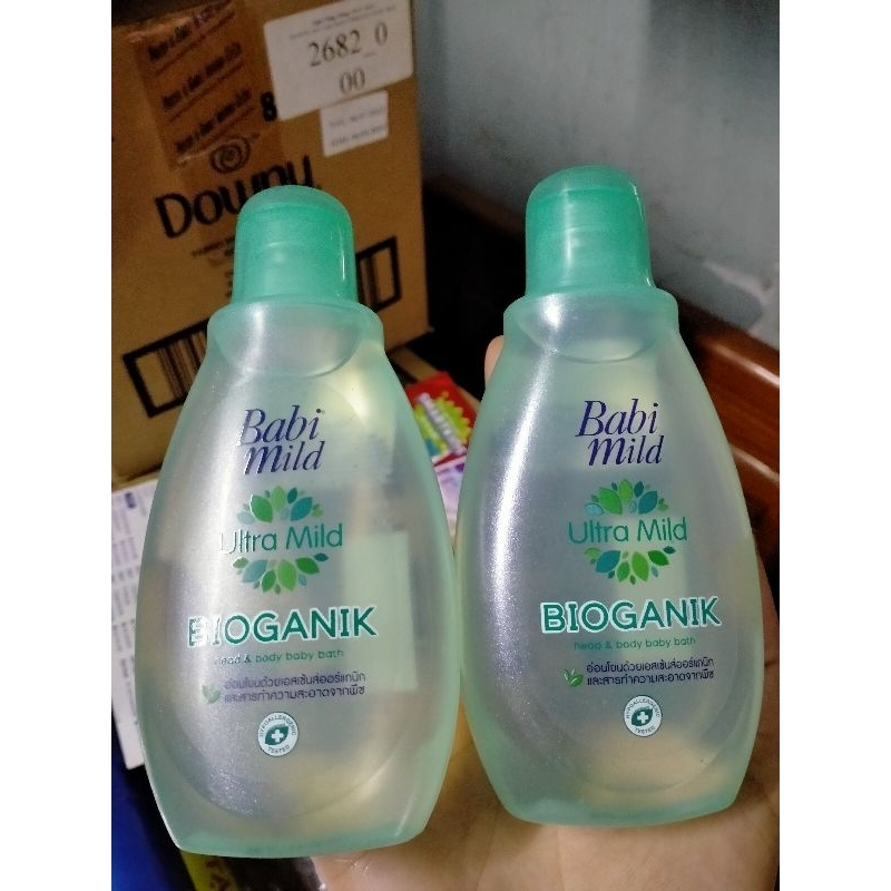 Tắm gội Babi Mild cho bé 380ml( bao bì mới )
