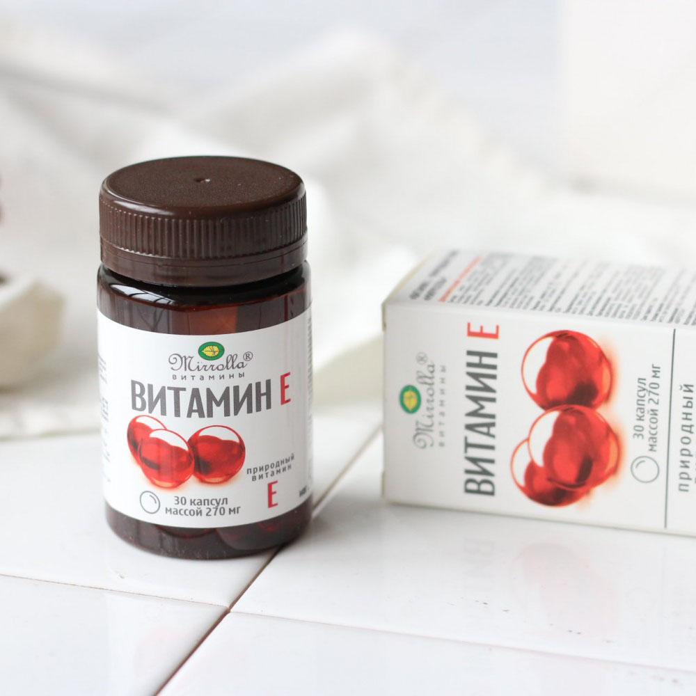 Vitamin E đỏ Nga 270mg hộp 30 viên