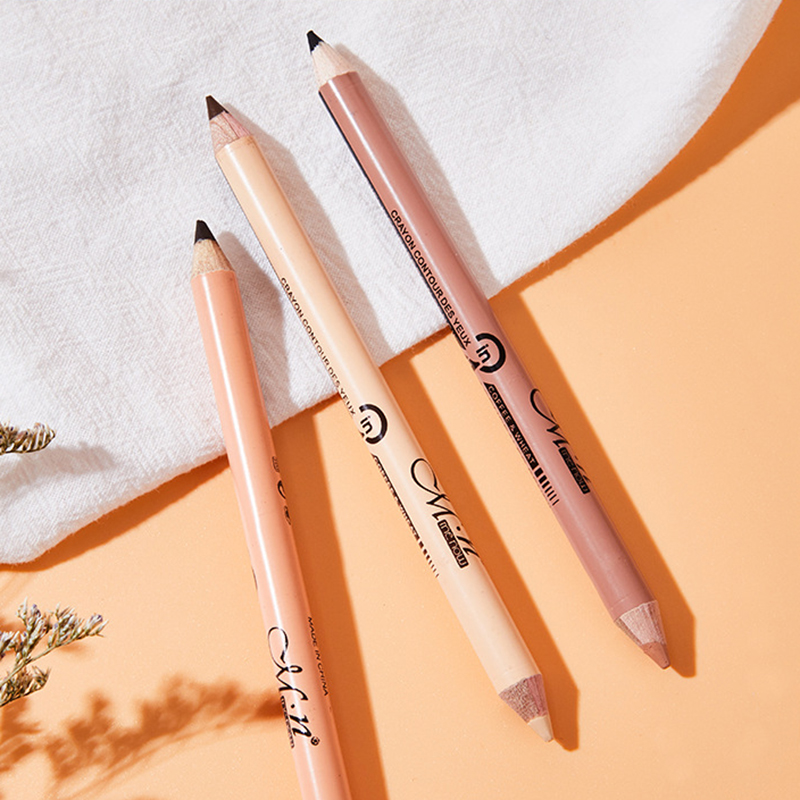 【BeautyMalls】1pc Eyeliner Waterproof Double Head Design Waterproof Long Lasting