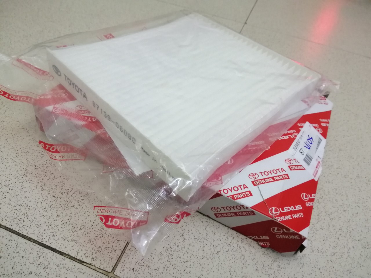Tấm lọc gió điều hòa xe Vios 2008-2021