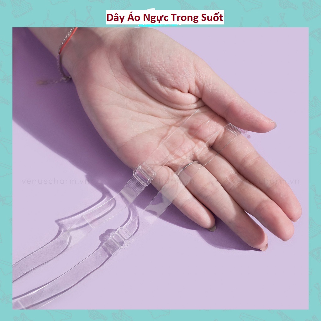 Dây áo ngực trong suốt dẻo dai 1cm