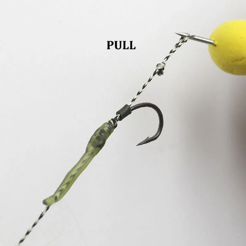 Needle Flow Rig 3pcs Fishing Rigs Needle Kit Hook Drill Carp Fishing Tools Kit ...