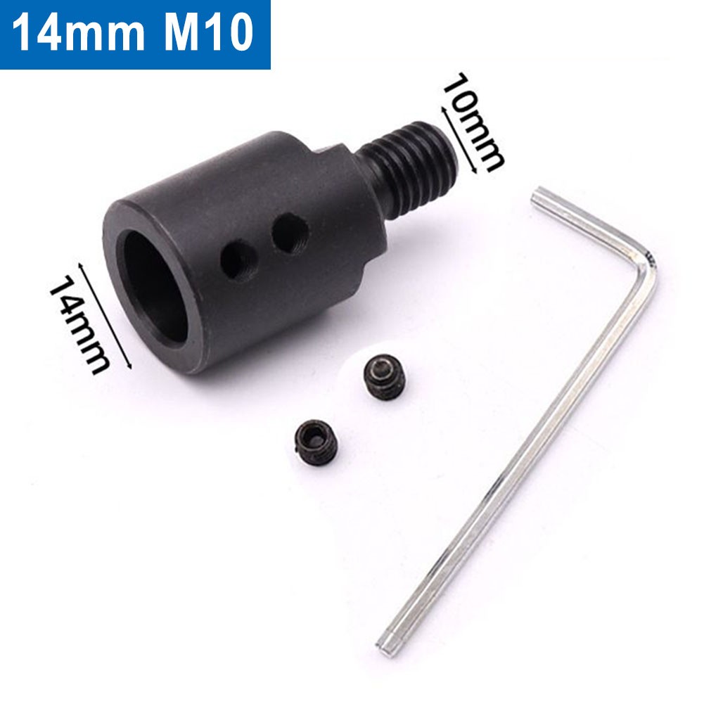 M10 Bench Grinder Saw Blade Adapter Connecting Rod For Motor Shaft Angle Saw Grinder Coupling 5-14mm