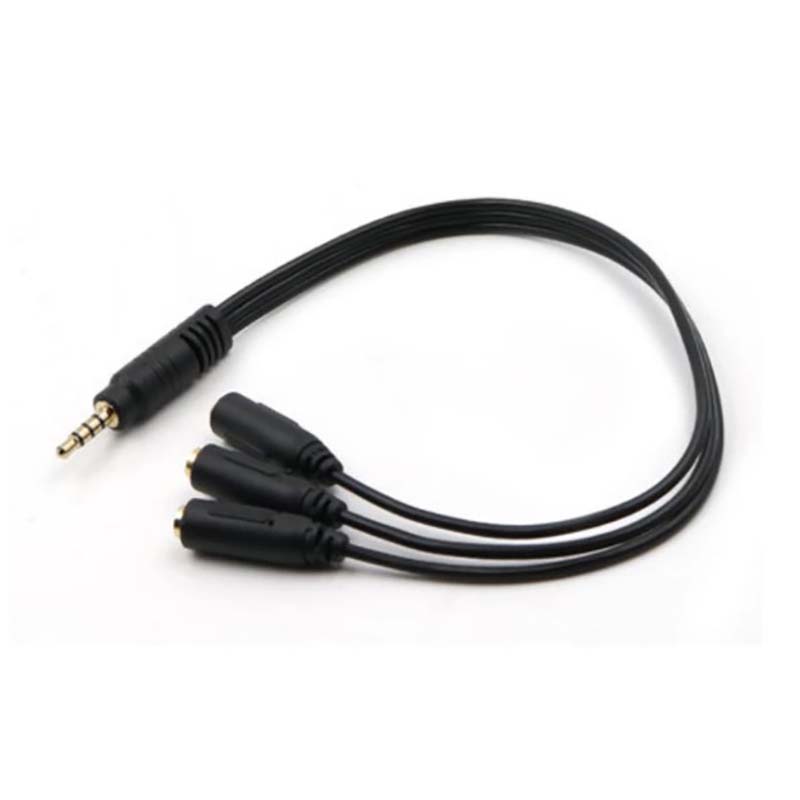 Aux Multi Headphone Earphone Audio Splitter Adapter 3.5mm Jack HUB Spliter Cable. 