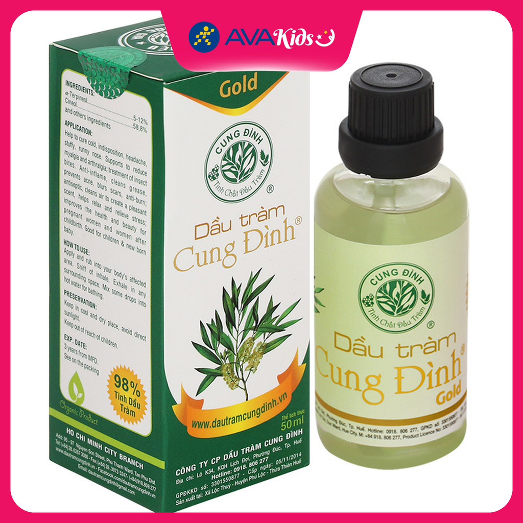Dầu tràm Cung Đình Gold 50 ml