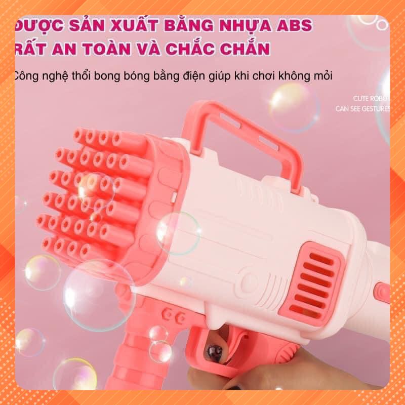 Đồ chơi bắn bong bóng 32 lòng