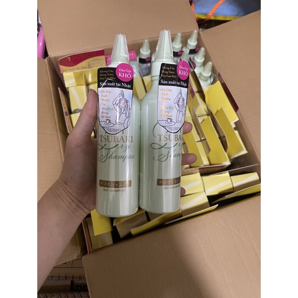 Dầu gội khô TSUBAKI dry shampoo 180ml