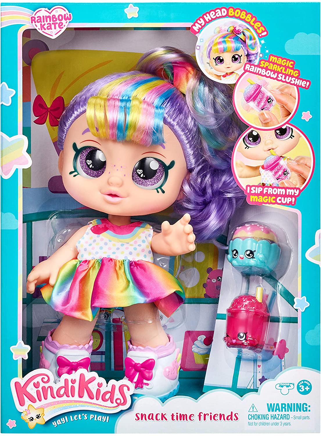 Kindi Kids Rainbow Kate Doll 