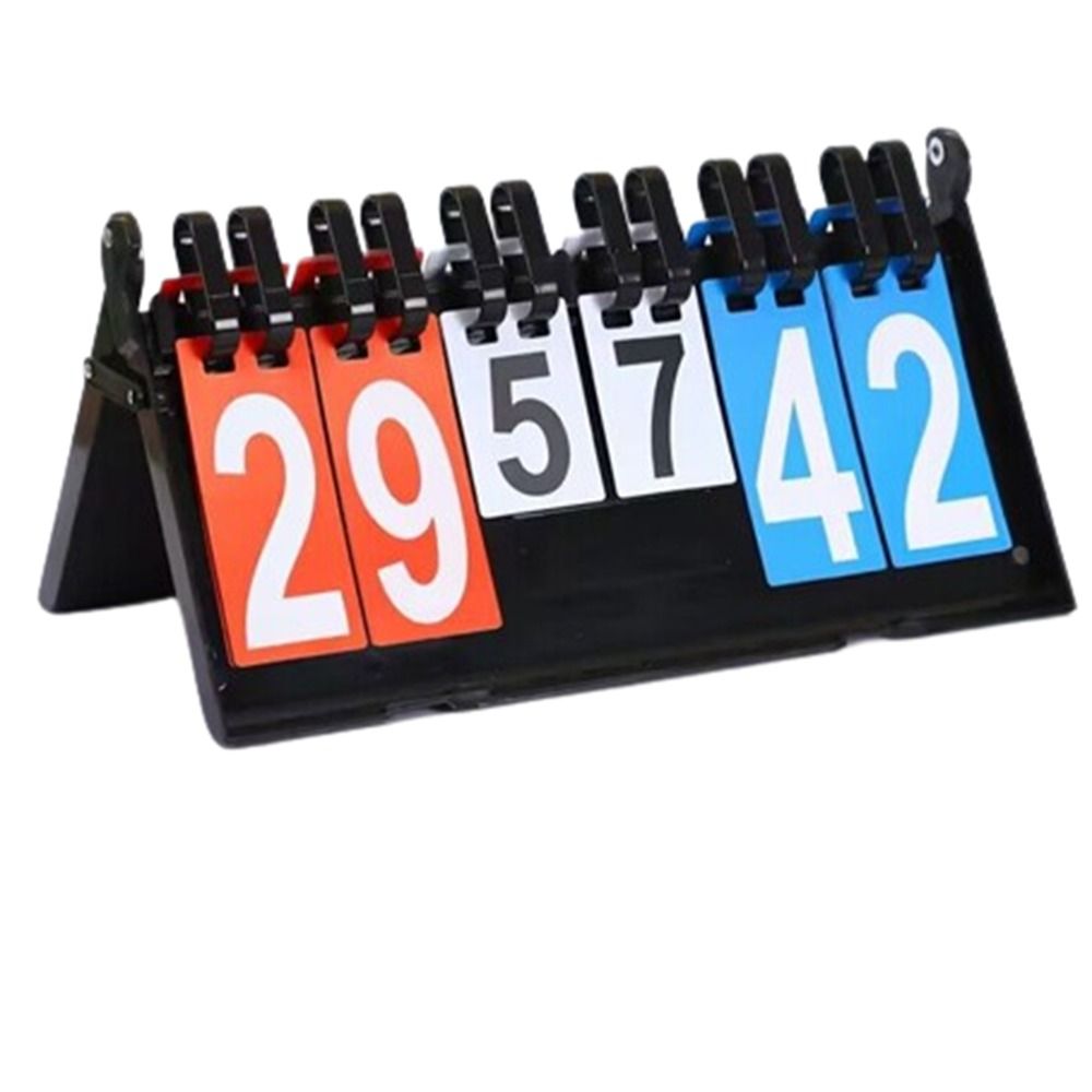 PANG8 Hướng dẫn sử dụng Bảng điểm bóng rổ 4 chữ số bàn Thẻ lật bóng bàn Bảng điểm xoay Người giữ điểm Chỉ số điểm thi đấu Trọng tài thể thao