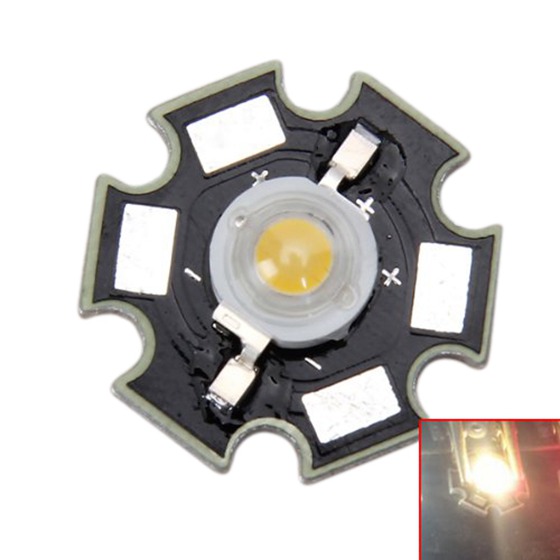 3w high power star led light lamp bulb