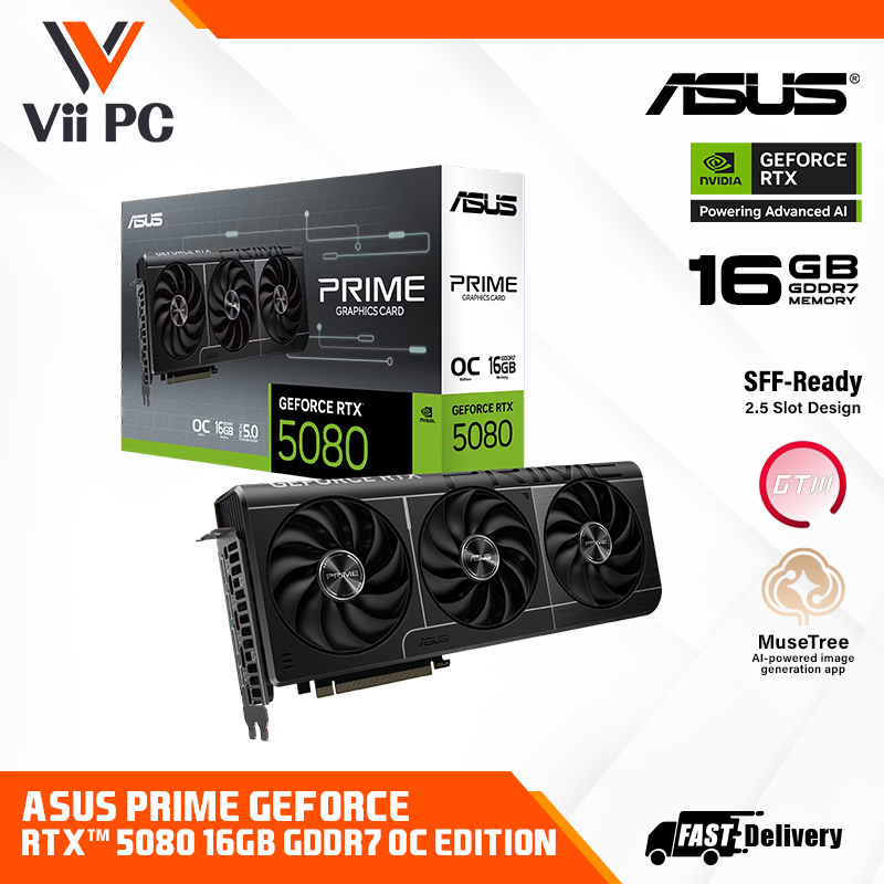 ASUS PRIME GeForce RTX™ 5080 RTX 5080 16GB GDDR7 OC OR NON OC