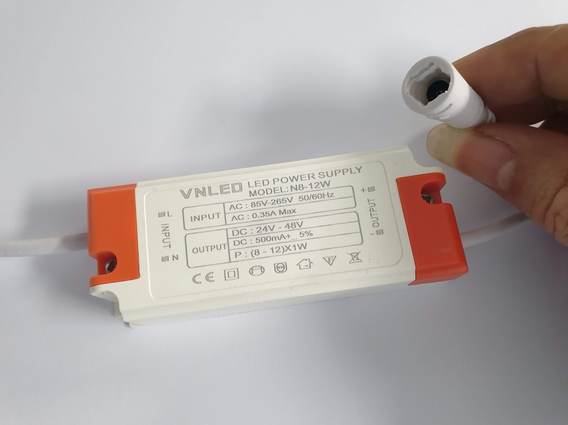 Nguồn đèn led âm trần 8W đến 12W