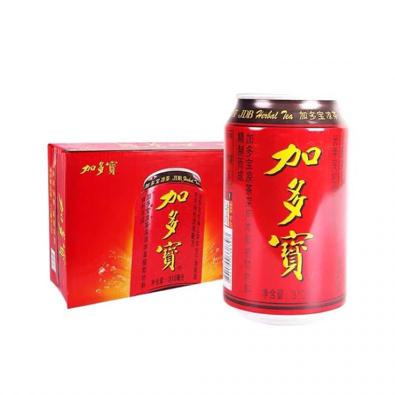 [1 thùng 24 lon]  TRÀ THẢO MỘC JIADUBAO NỘI ĐỊA TRUNG 310ml