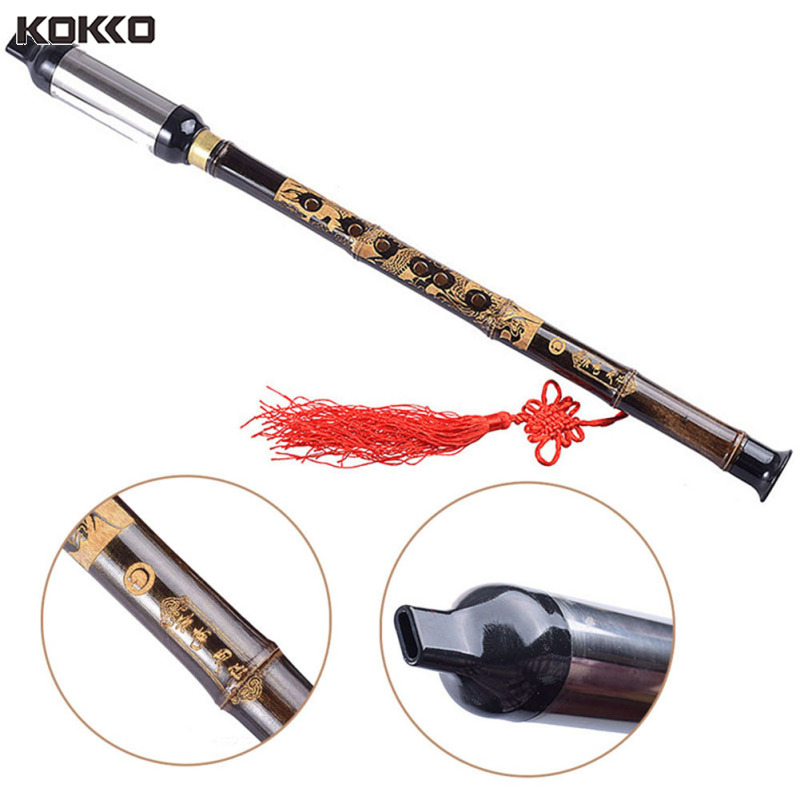 Chinese Ethnic Instrument Bamboo Bawu Pipe BaWu Flute G/F Tone  Specification:F tone