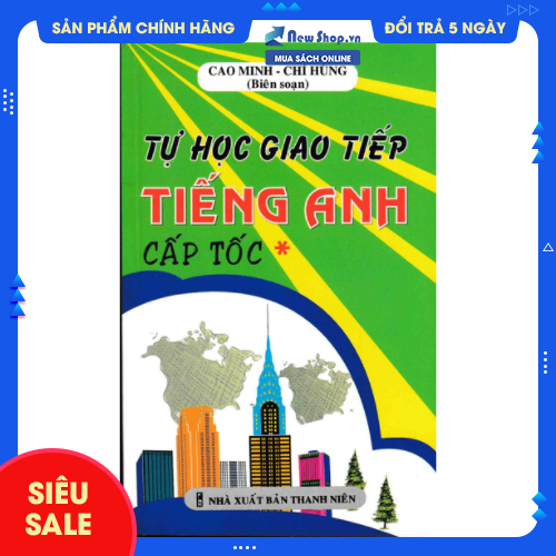 Sách - tự học giao tiếp tiếng anh cấp tốc 1 - newshop