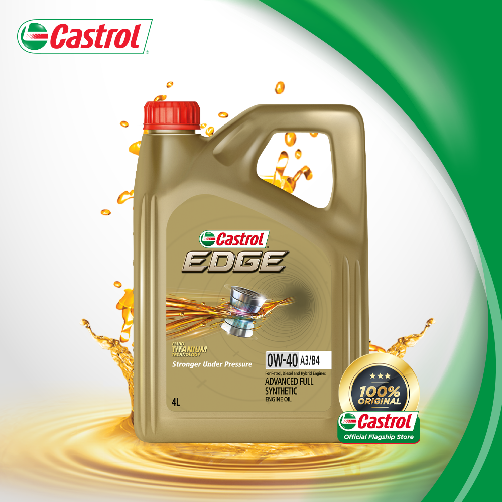 Castrol EDGE 0W-40 A3/B4 Engine Oils (4L) | Lazada Singapore