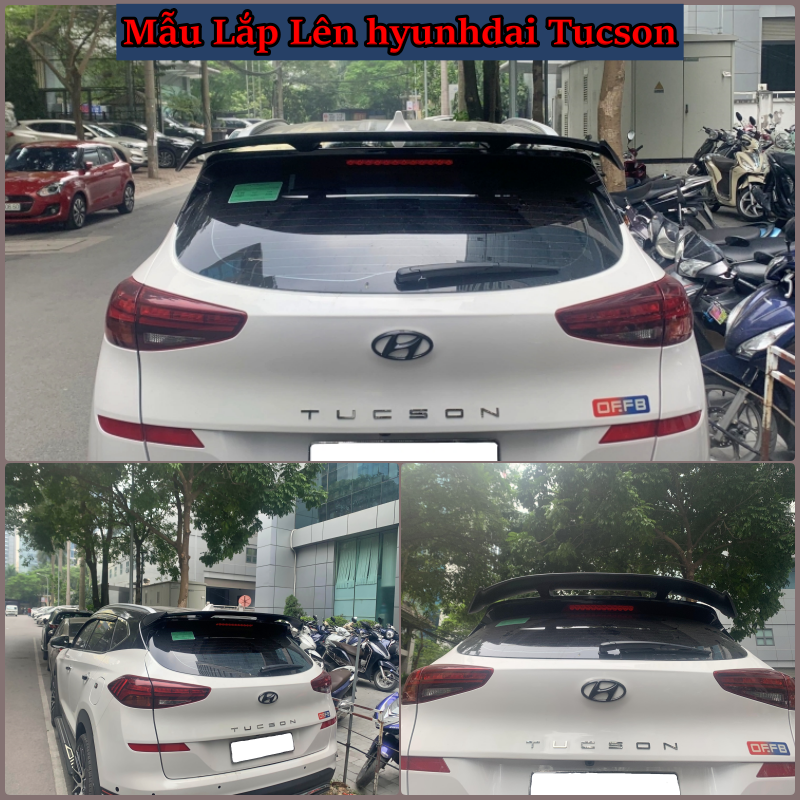 Đuôi gió lắp chung các dòng xe suv đuôi cộc Hatchback