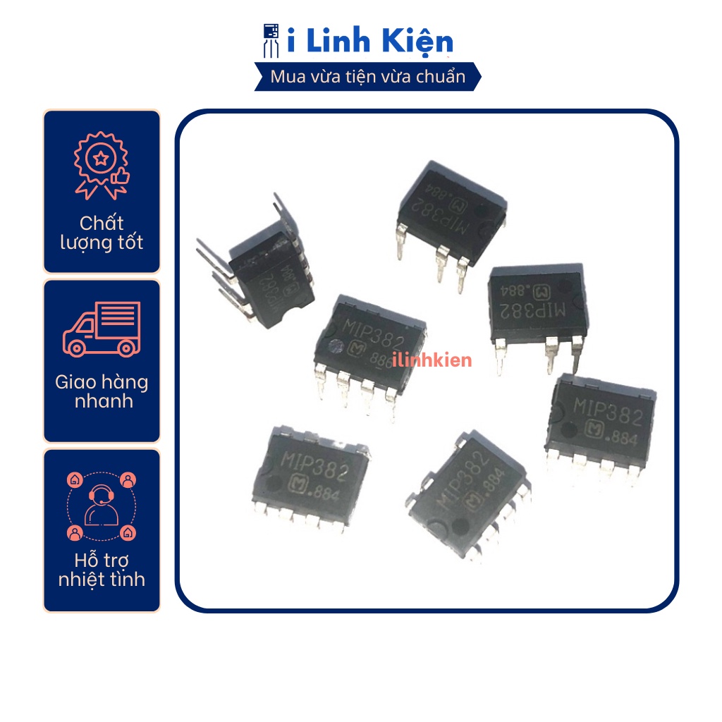 Ic nguồn mip004/mip282mip286/mip289/mip291/mip382/mip384 dip-7 chính hãng panasonic