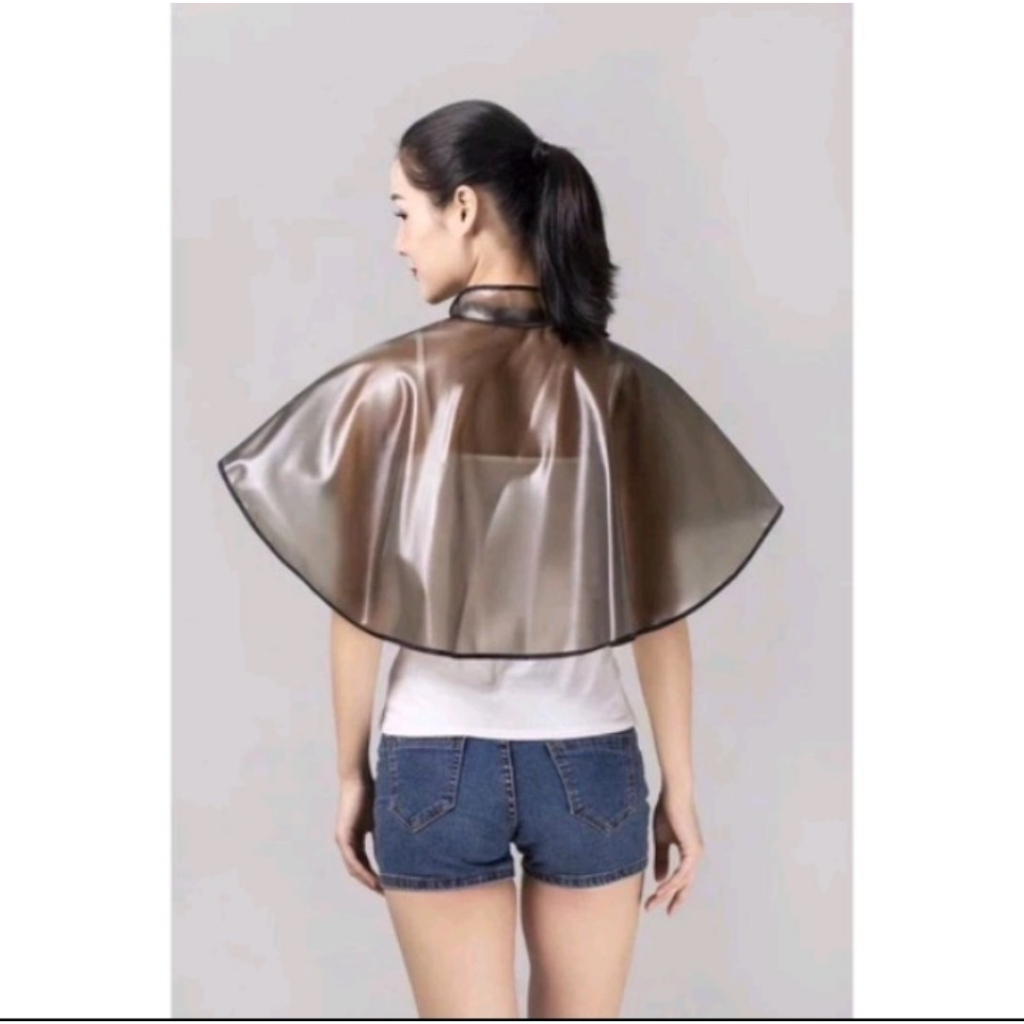 Leather Collar Cape for Hair Cutting, Hair Curling, Hair Dyeing Cape