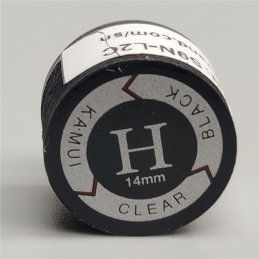 Kamui Tips Black Japan Clear Standard Carom Pool Cue Tip Snooker Tip Billiard Cue Stick Tips Snooker & Billiard Essories