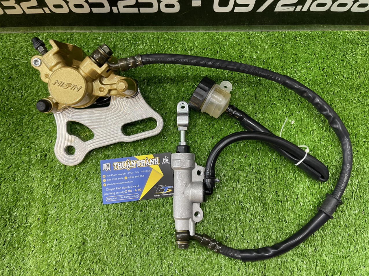 Bộ heo dầu chế dĩa sau sport / satria