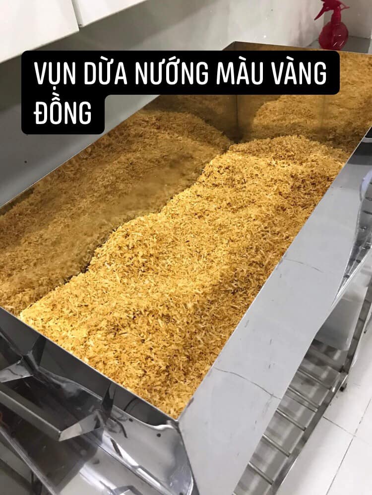 Vụn Dừa Nướng 500Gr Bến Tre