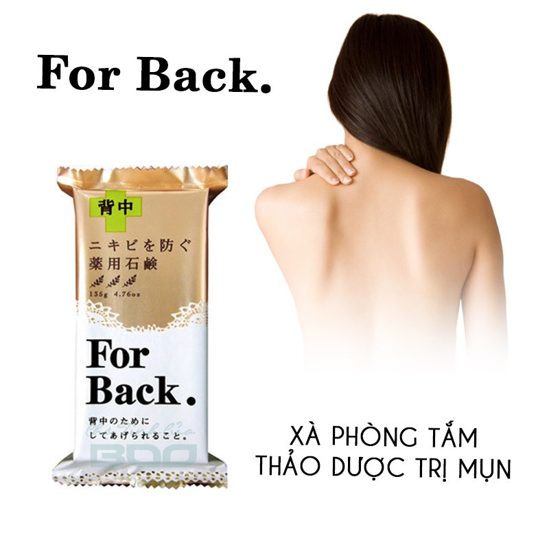 Xà phòng giảm mụn lưng For Back của Nhật Bản