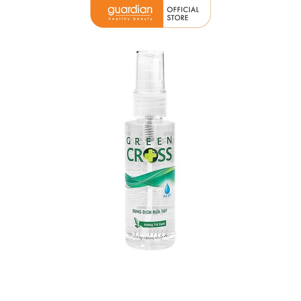 Dung dịch rửa tay hương trà xanh green cross 70ml