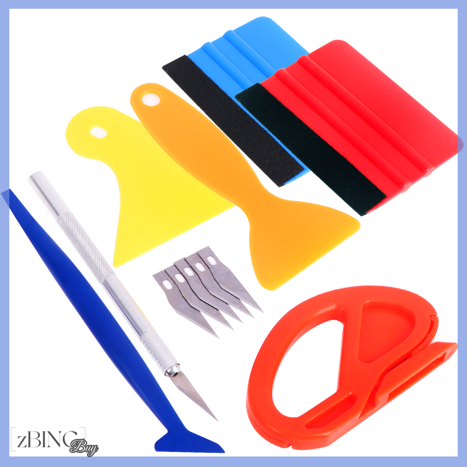 12pcs car vinyl wrap tool kit