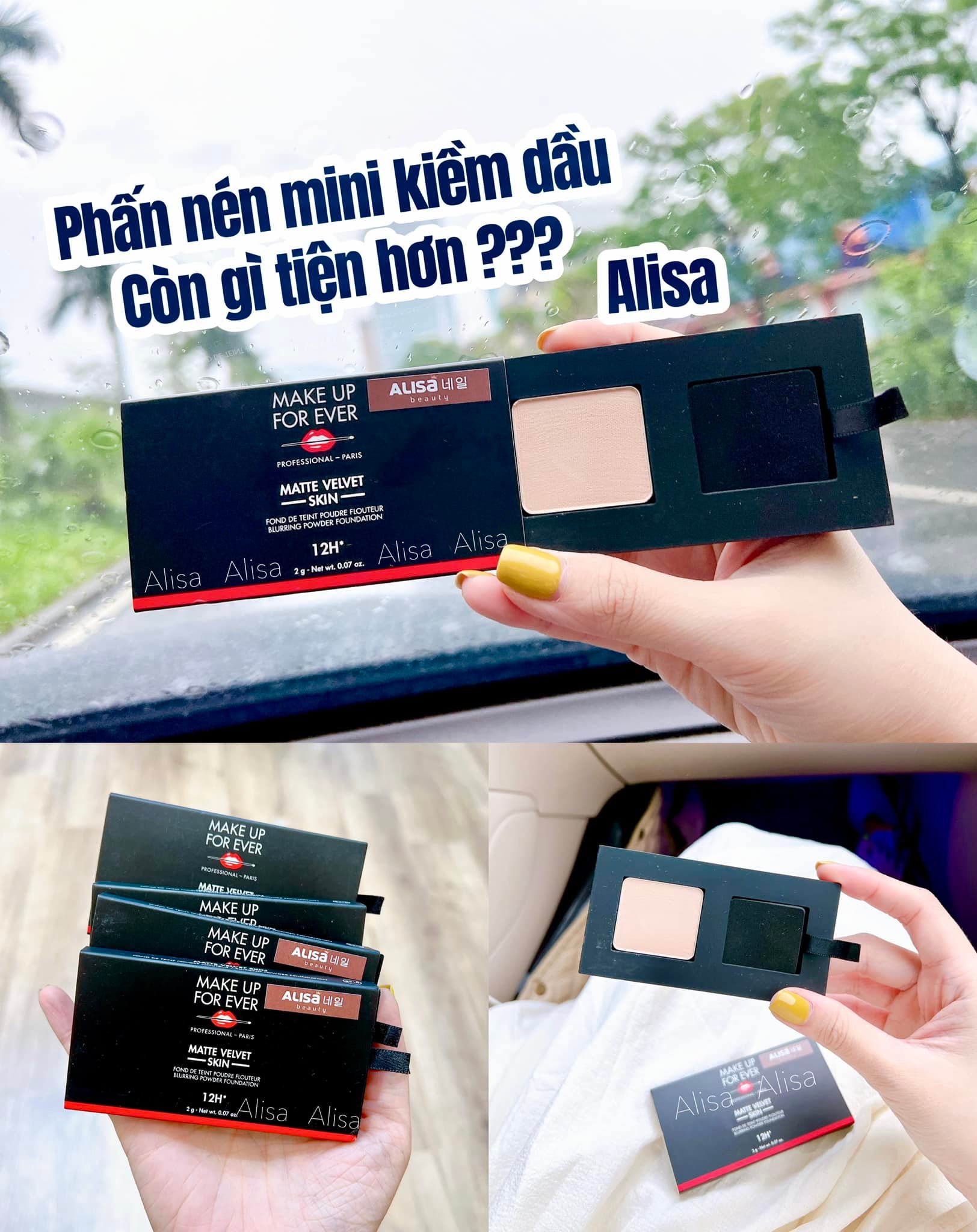 Phấn nén kiềm dầu size mini Make up forever - ALISA