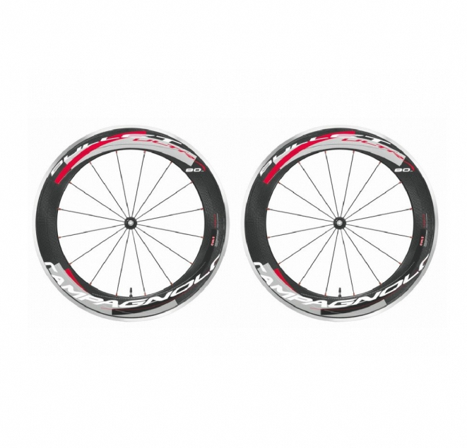 CAMPAGNOLO WHEELSET BULLET ULTRA H80 CLINCHER F+R