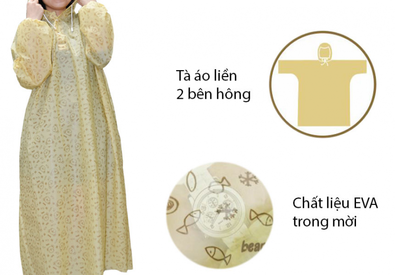ÁO MƯA EVA (Giao màu ngẫu nhiên)