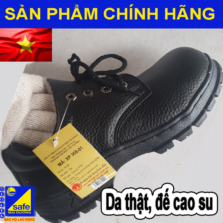 Giày bảo hộ lao động XP đỏ