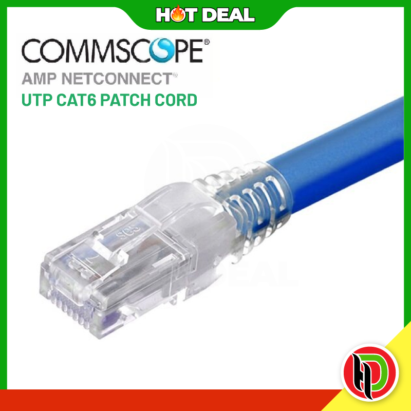 Hotdeal Genuine Commscope Cat6 UTP Patch Cord With Commscope Packing
