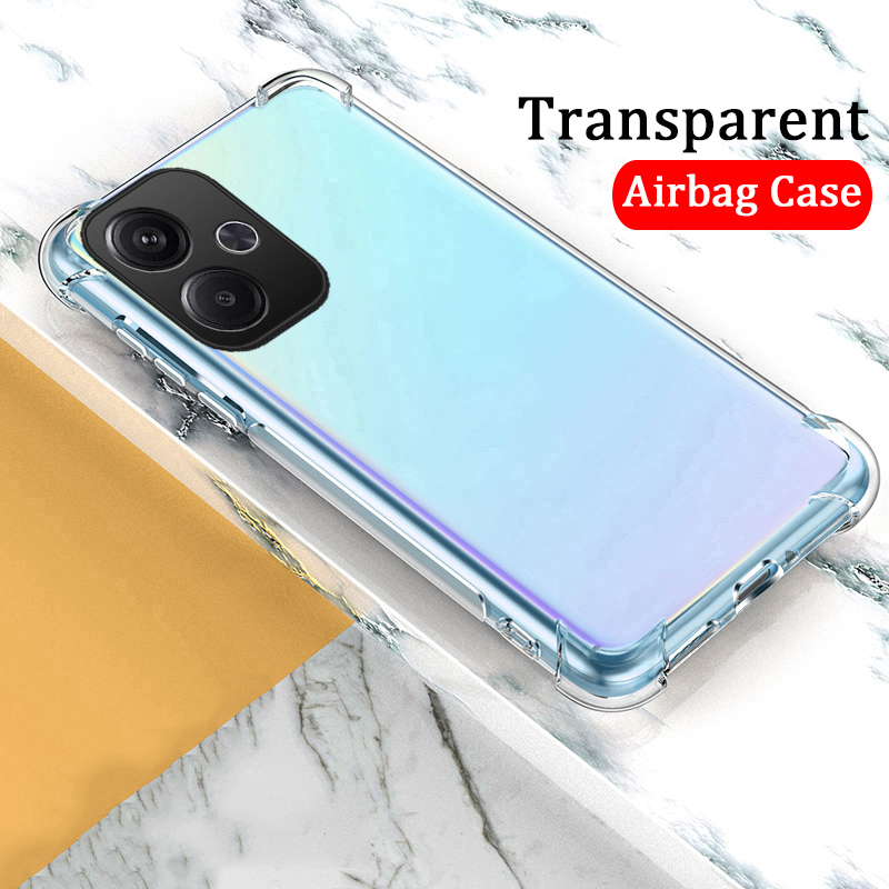 Phone case For Redmi 13X Back Cover Soft Transparent Full Protection shockproof Armor For Back cover For Xiaomi Redmi 13X 4G case.