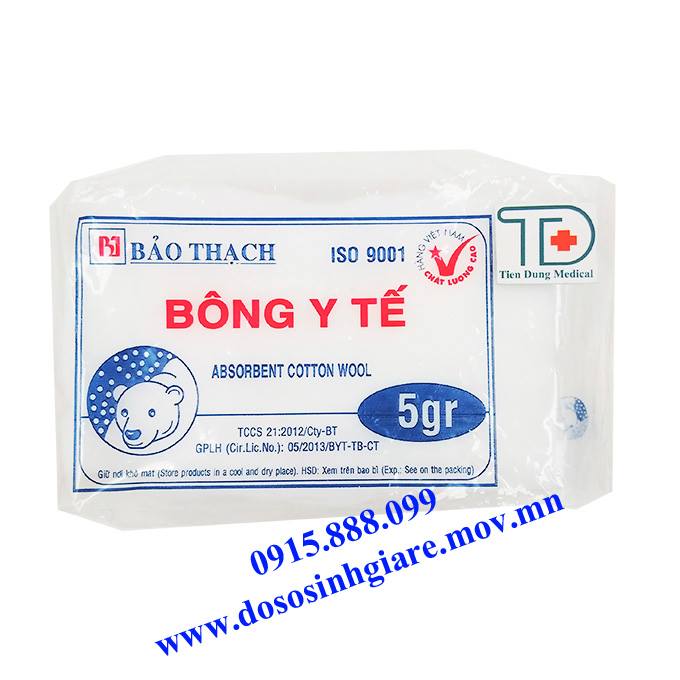 Bông y tế 5gam