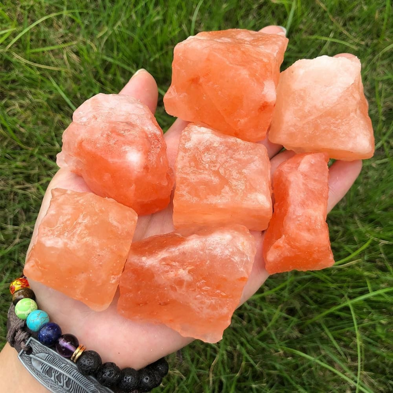 Raw Himalayan Salt Crystal Rough Himalayan Quartz （40g）Natural