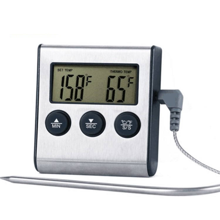 TP700 probe thermometer Barbecue Barbecue thermometer Food thermometer timer alarm function sent home with battery