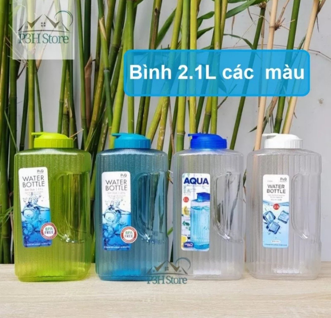 bình nước lock&lock 2.1L - bình nước nhựa để tủ lạnh lock&lock