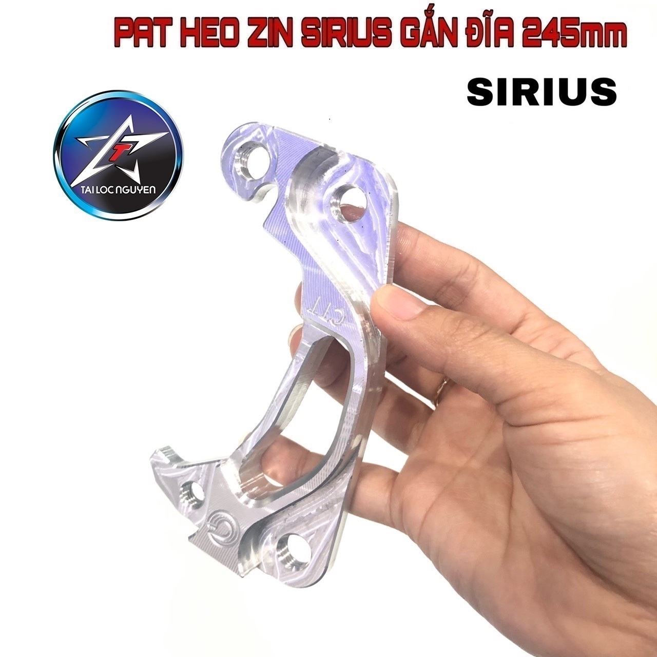 [HCM]PAT HEO ZIN SIRIUS GẮN ĐĨA 245mm