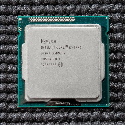 Chíp i7 3770 Cpu i7 3770 socket 1155 dùng cho main h61 b75....