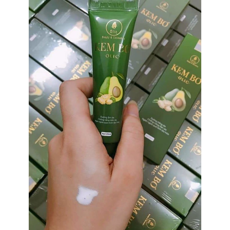 Kem bơ Olic dưỡng da và cấy trắng nano - 20ml