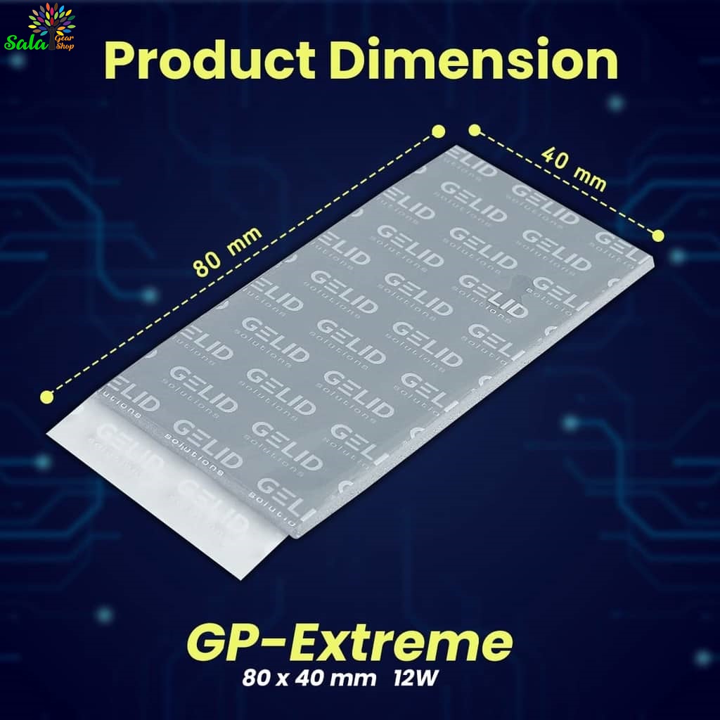 Miếng Dán Tản Nhiệt Gelid GP-EXTREME Thermal Pad 0.5mm