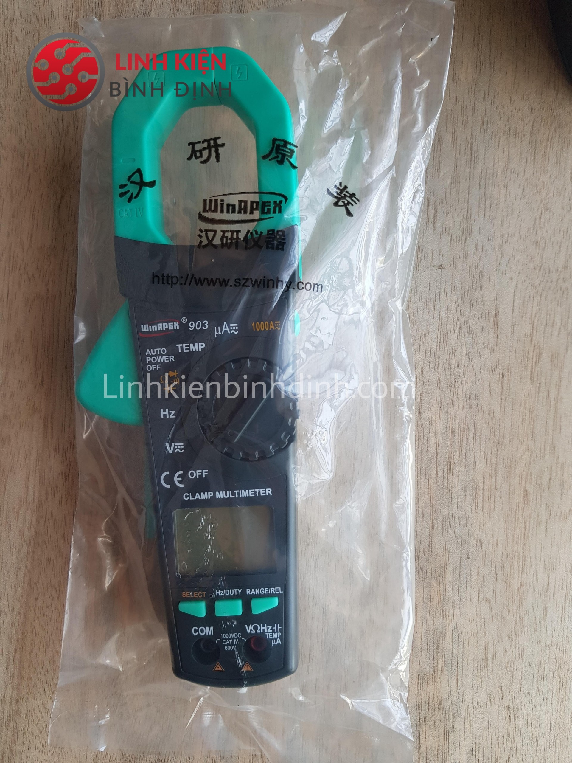 Ampe kìm hanyan vc903 (AC và DC 1000A)