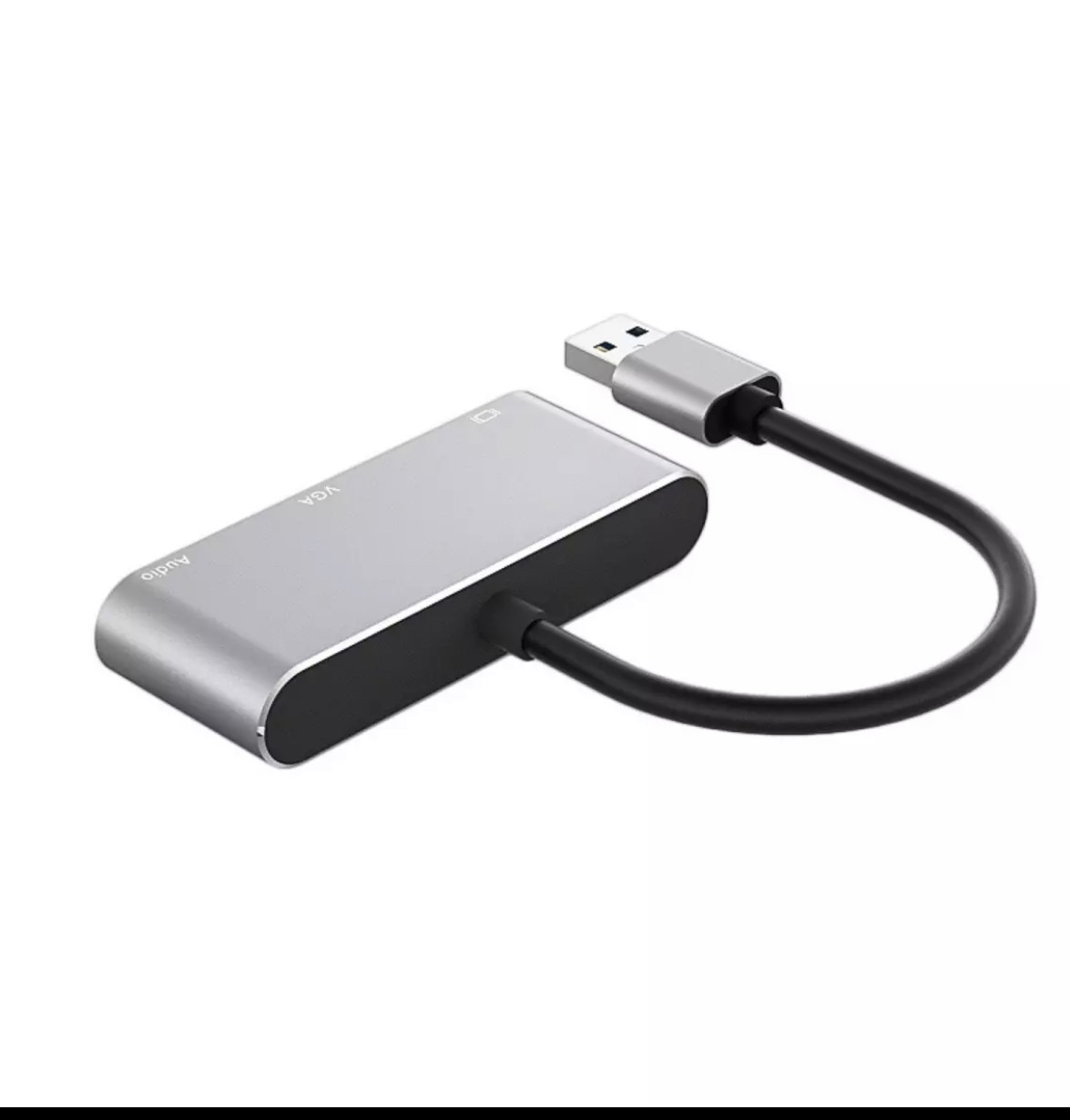 Cáp chuyển USB sang HDMI và Vga 2 in 1 có audio từ máy tinh sang màn hình