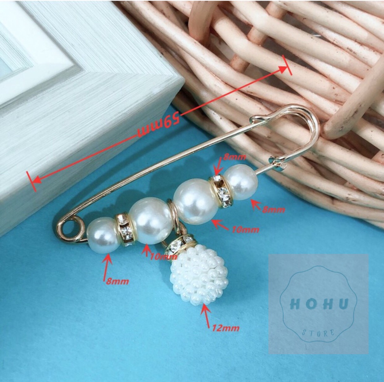 Set ghim cài áo thanh lịch phong cách