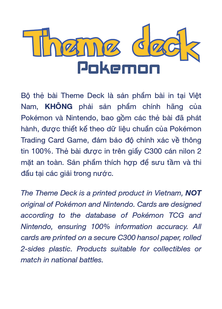 [BÀI IN] Bộ 60 Thẻ bài Pokémon Towering Heights Cosmic Eclipse - Pokémon Theme Deck 2019