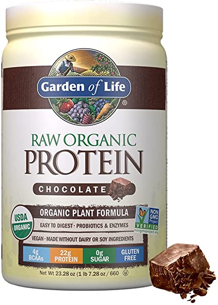 Bột đạm thuần chay hữu cơ garden of life raw organic protein 20 servings - ảnh sản phẩm 7