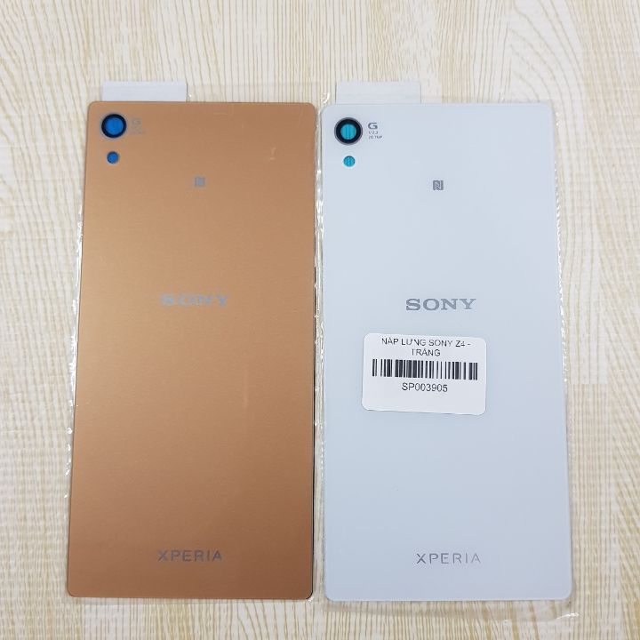 Nắp lưng sony xperia  Z4 zin